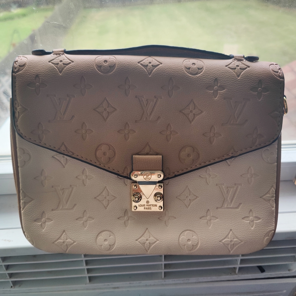 Louis Vuitton Beige Monogram Satchel